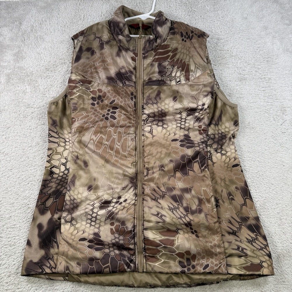 Kryptek Vest Womens Large Brown Artemis Highlander Camo Hunting Outdoors